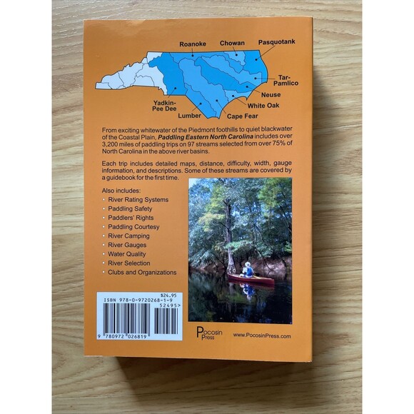 Paddling Eastern North Carolina - Paperback By Paul G Ferguson - Picture 3 of 4